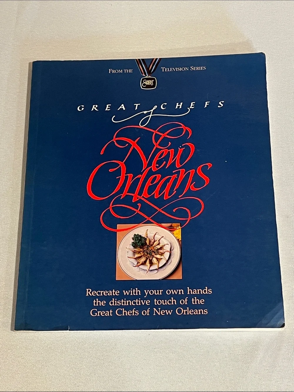 New Orleans Cookbook - Blue Cover